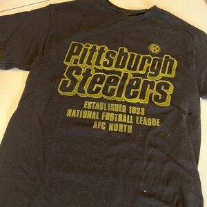 Pittsburg Steelers NFL T Shirt Junk Food for Lucky Brand Size Small